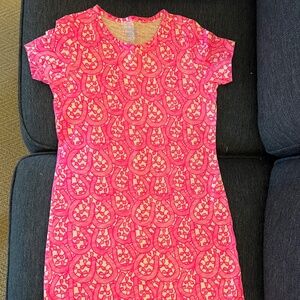 Euc vineyard vines girls T shirt dress medium derby
